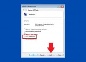 How to enable the Administrator account in Windows 7