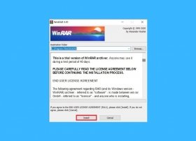 Comment installer WinRAR