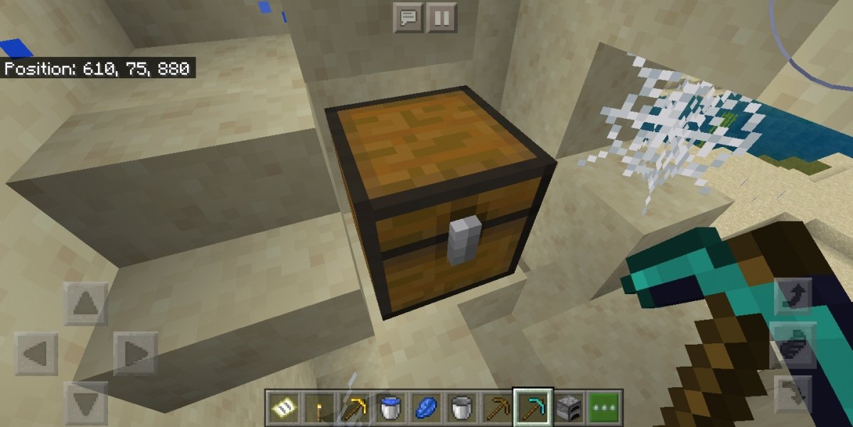 come disegnare un minerale di diamante di Minecraft