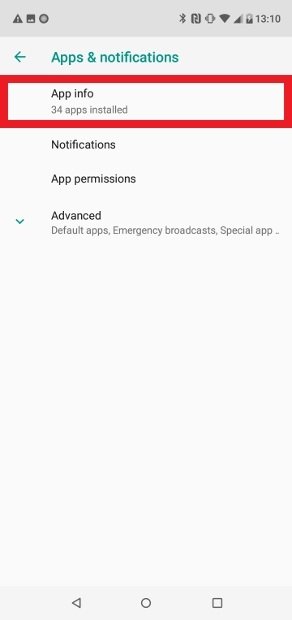 Access App info