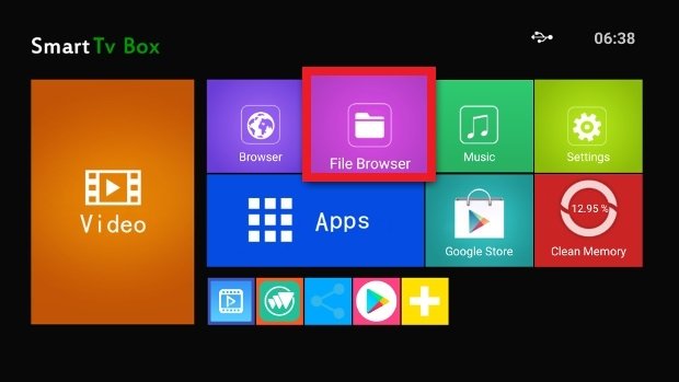 access to android tvs file explorer 1617