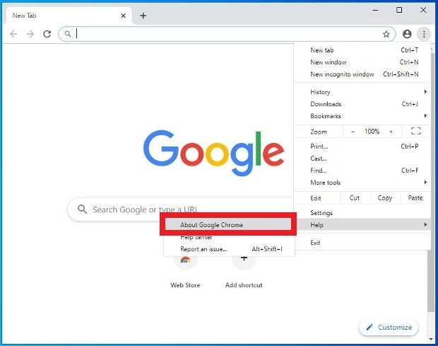 Accesso alla guida di Chrome