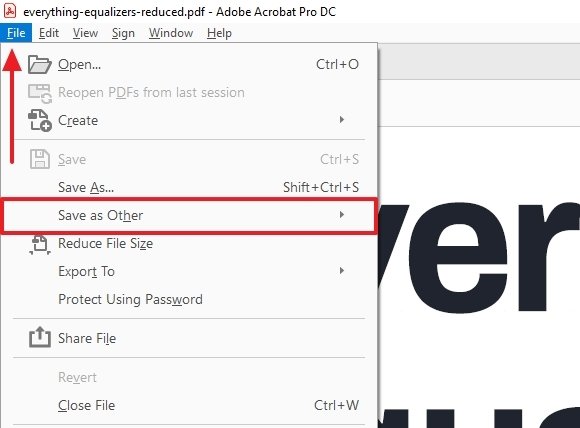 Access to manual down-sizing