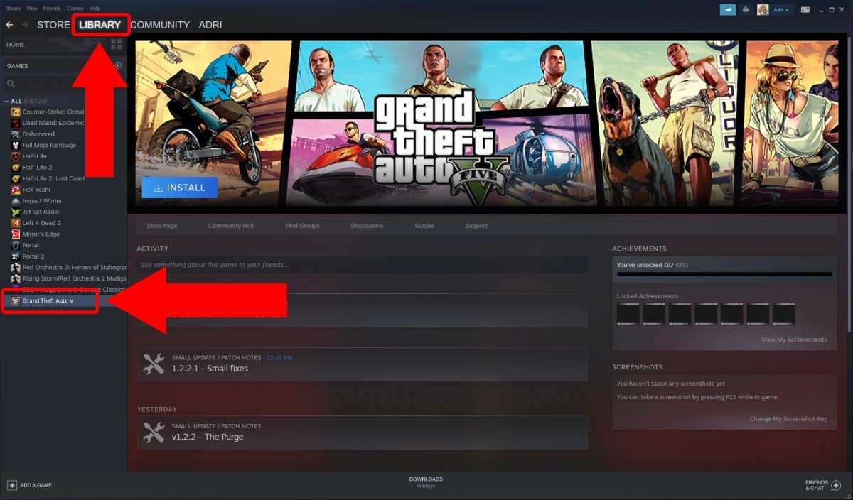 Grand Theft Auto V sur Steam