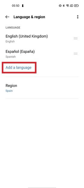 Add a language