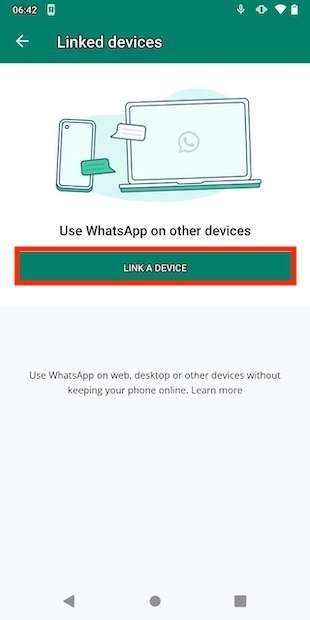 Ajoutez un nouvel ordinateur à WhatsApp