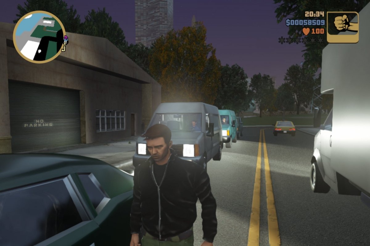 Another scene in Grand Theft Auto III