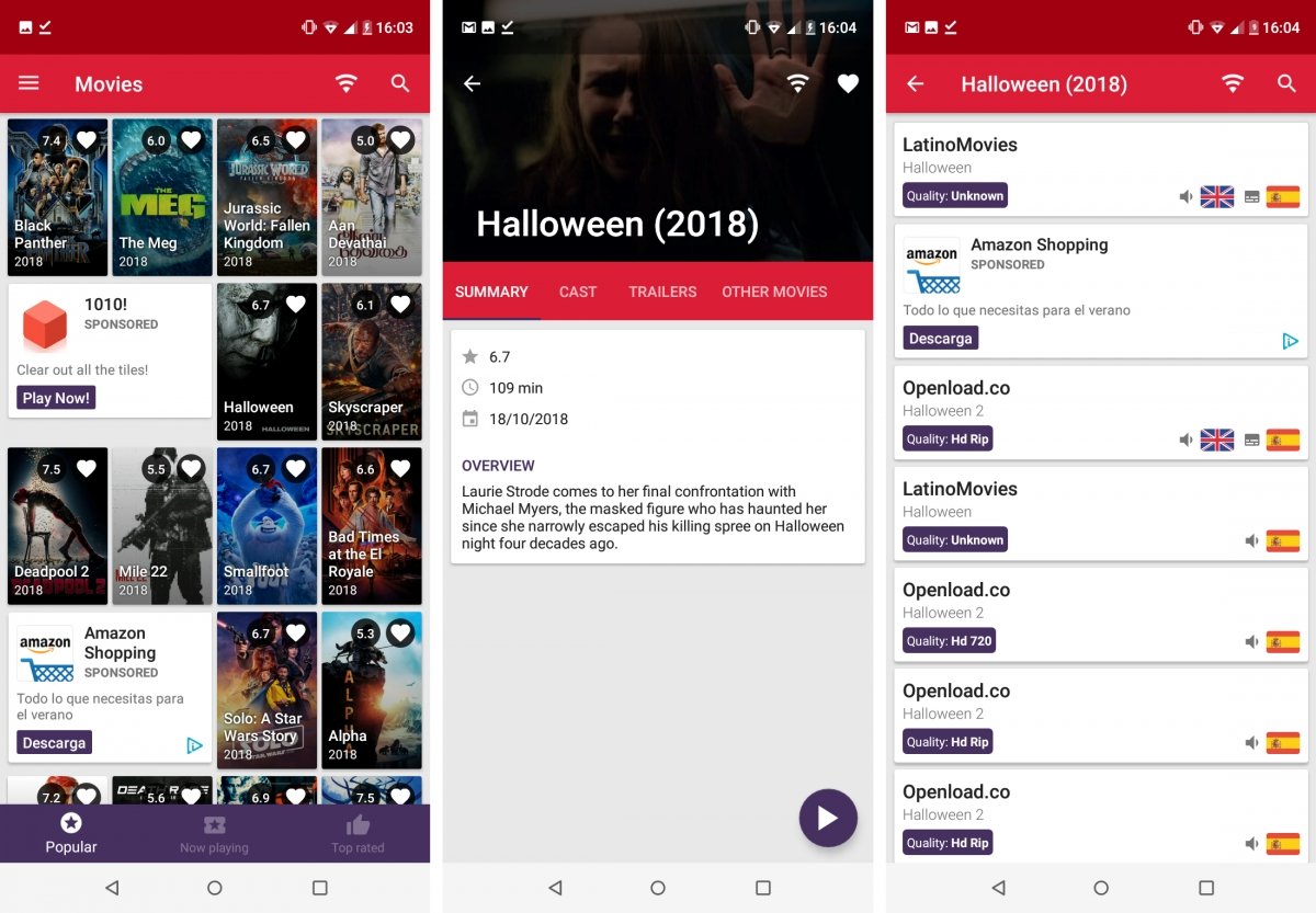 AppFlix tiene un catálogo de pelis y series interesante