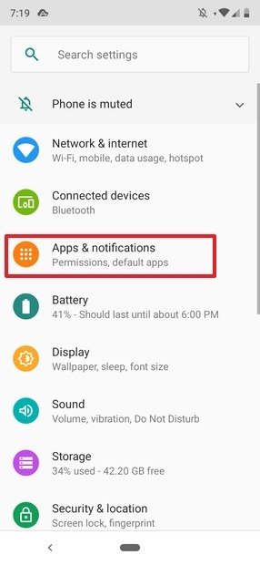 Applications and notifications