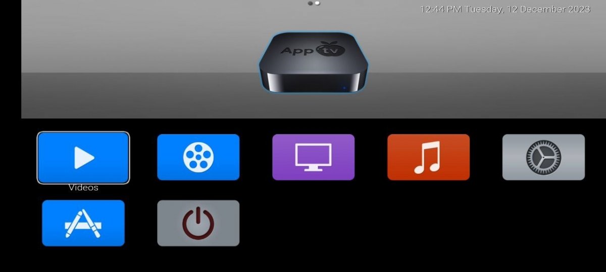 AppTV turns Kodi into an Apple TV