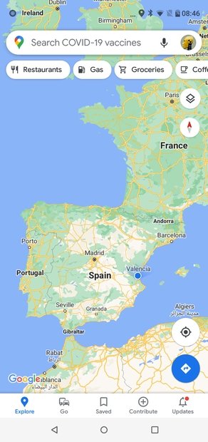 Aspect of Google Maps