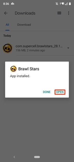 Brawl Stars installed