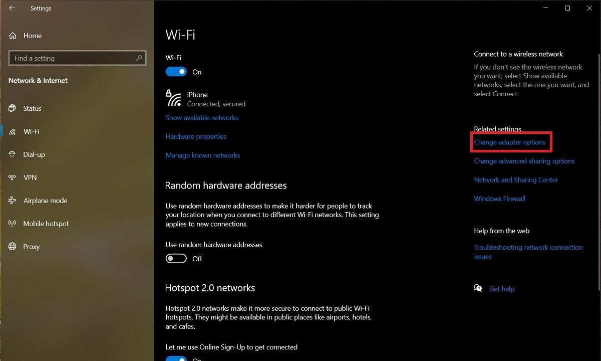 Как изменить DNS в Windows 10