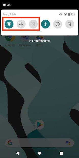 Verificar as conexões no Android