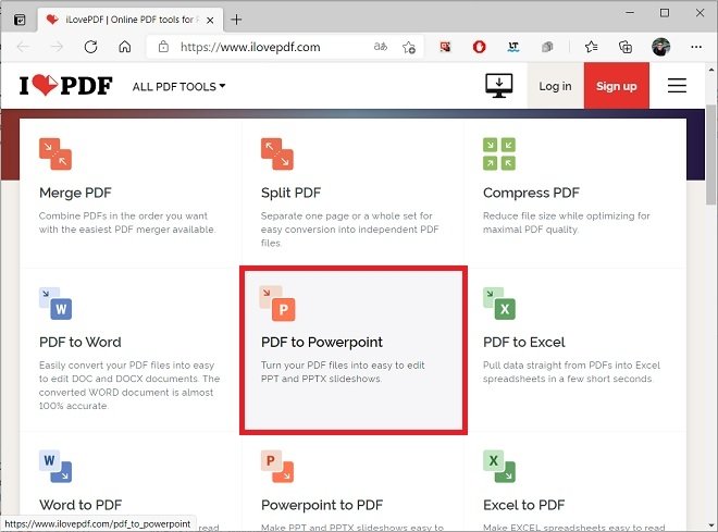 use paperport to convert pdf to ppt