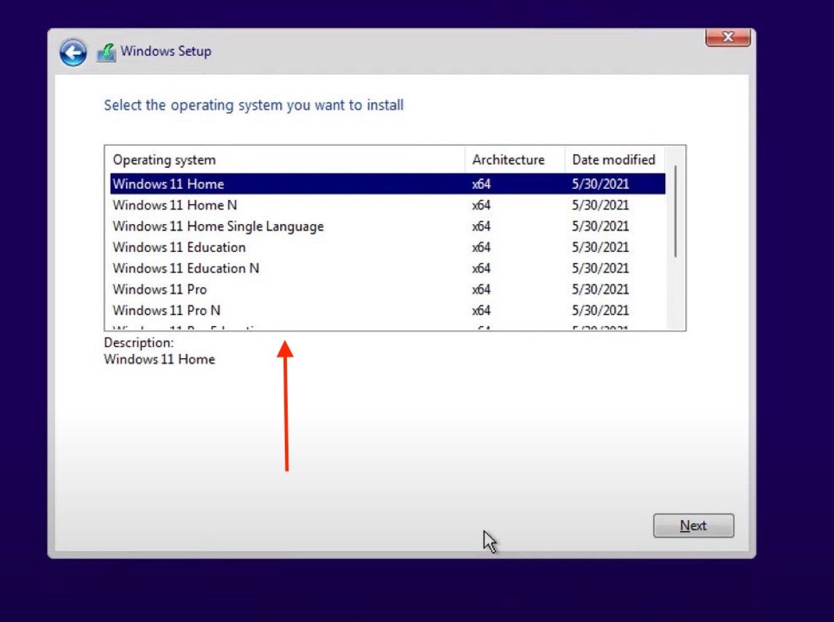 Escolher a edição mais conveniente do Windows 11