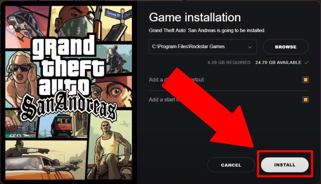 How To Download And Install GTA San Andreas