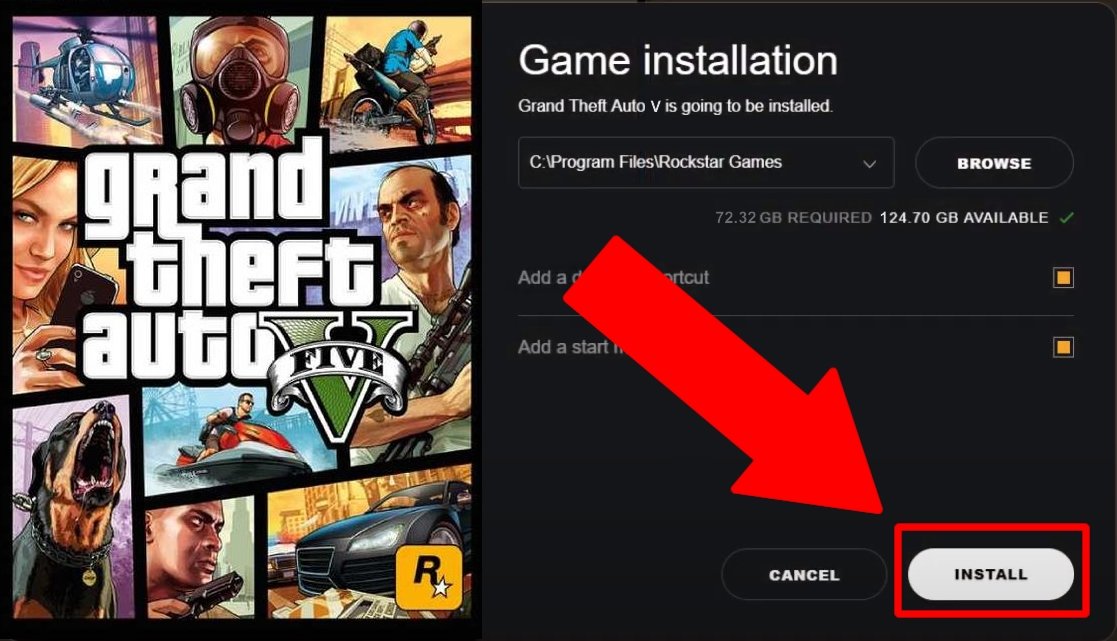 How to install gta. GTA 5 install. Package installer GTA 5. Где поменять язык в ГТА 5. Как перекинуть ГТА 5 FITGIRL REPACK на флешку.