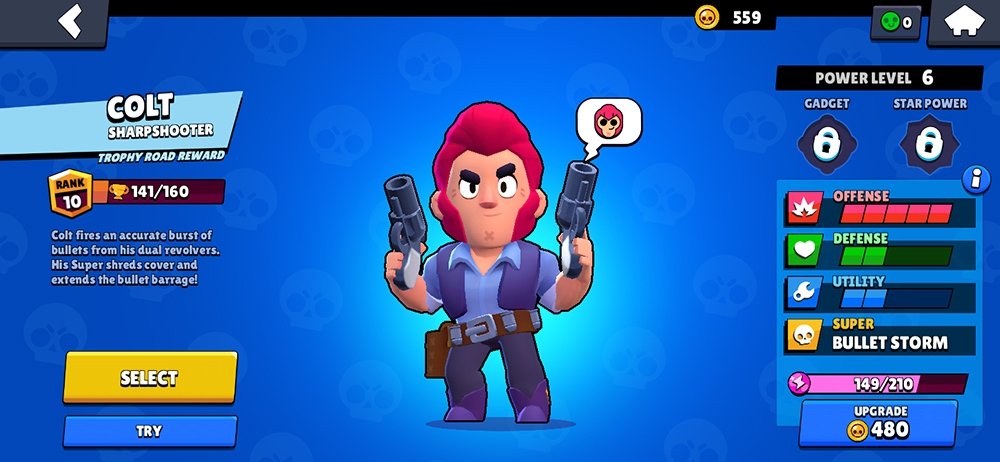 Colt’s brawler page