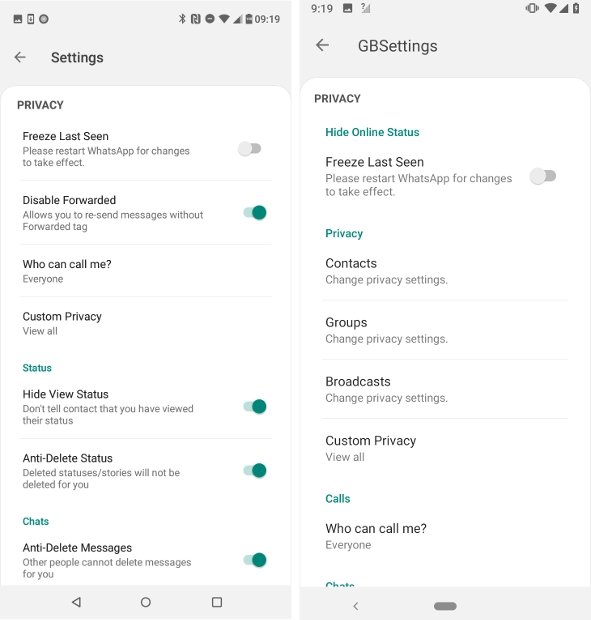 FMWhatsApp or GBWhatsApp: comparison and differences