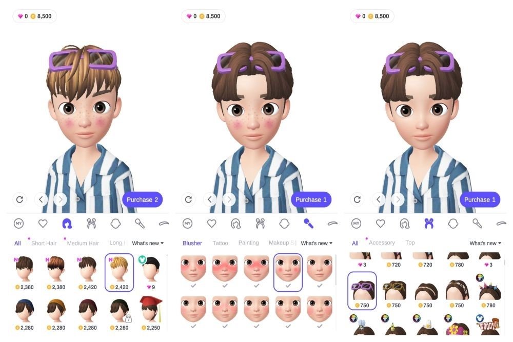 Hide and Show ZEPETO Character Appearance