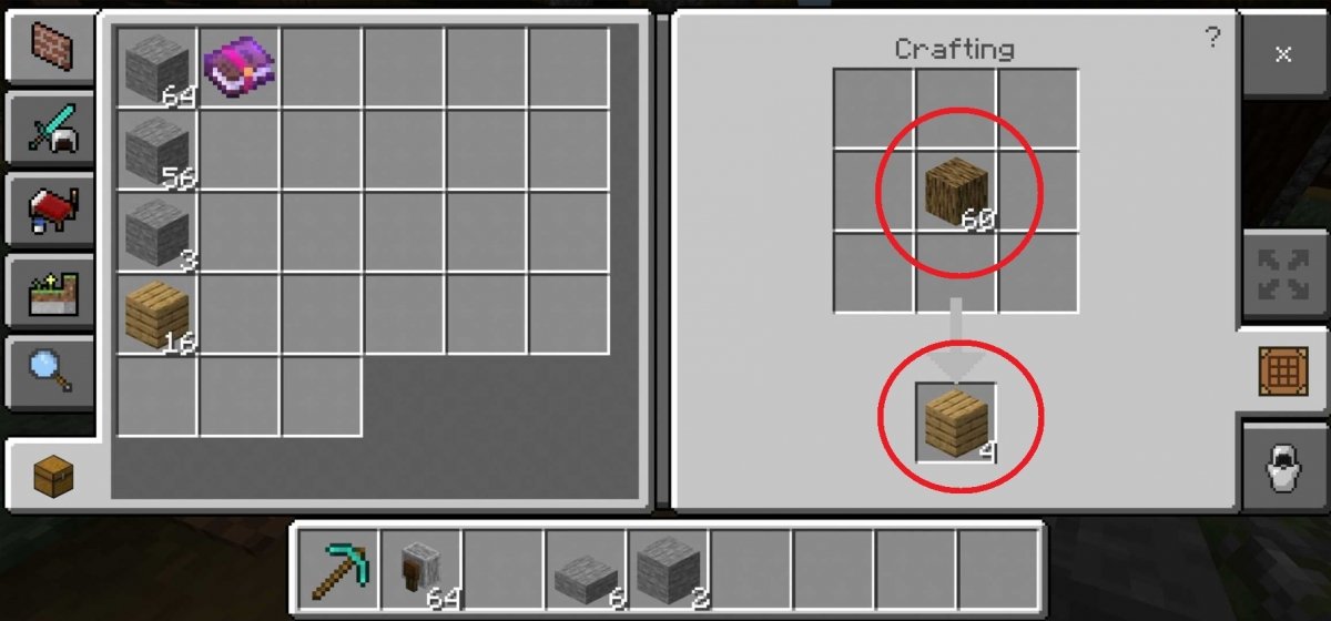 Minecraftの砥石 何のために使うか どうやってクラフトするか