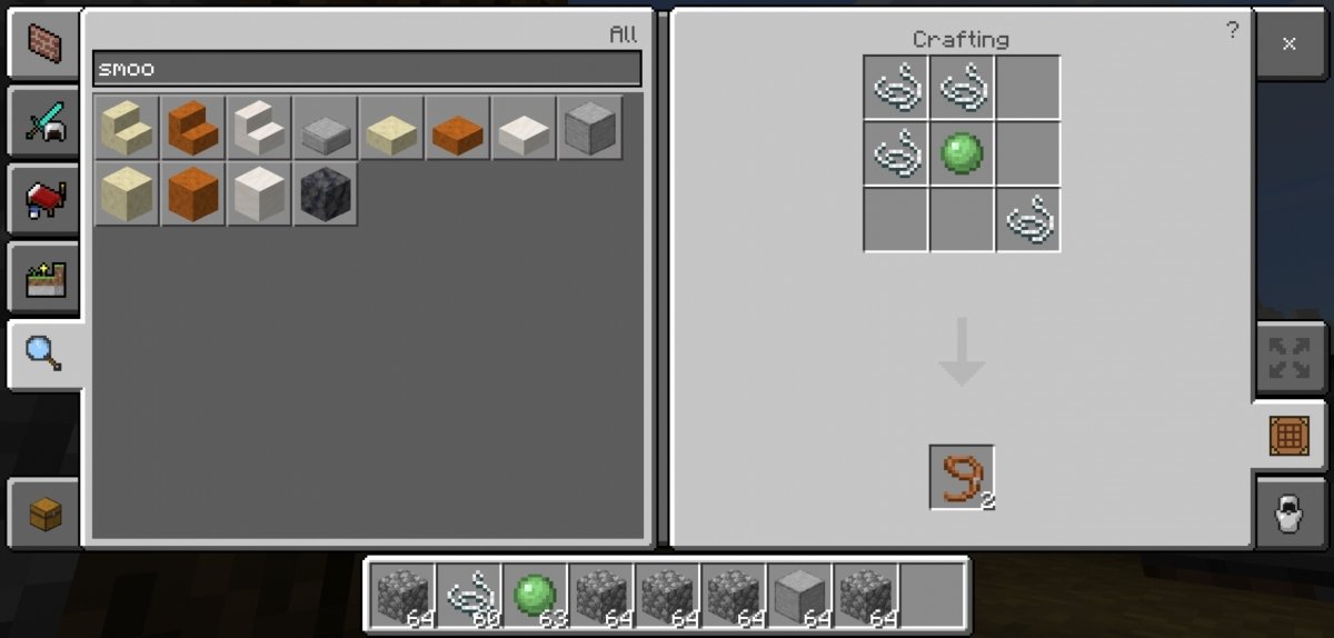 Comment fabriquer un lasso ou une corde dans Minecraft