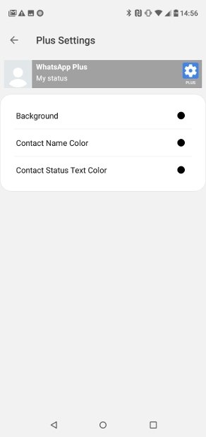 Possibili personalizzazioni per il widget di WhatsApp Plus