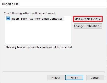 Customized field mapping