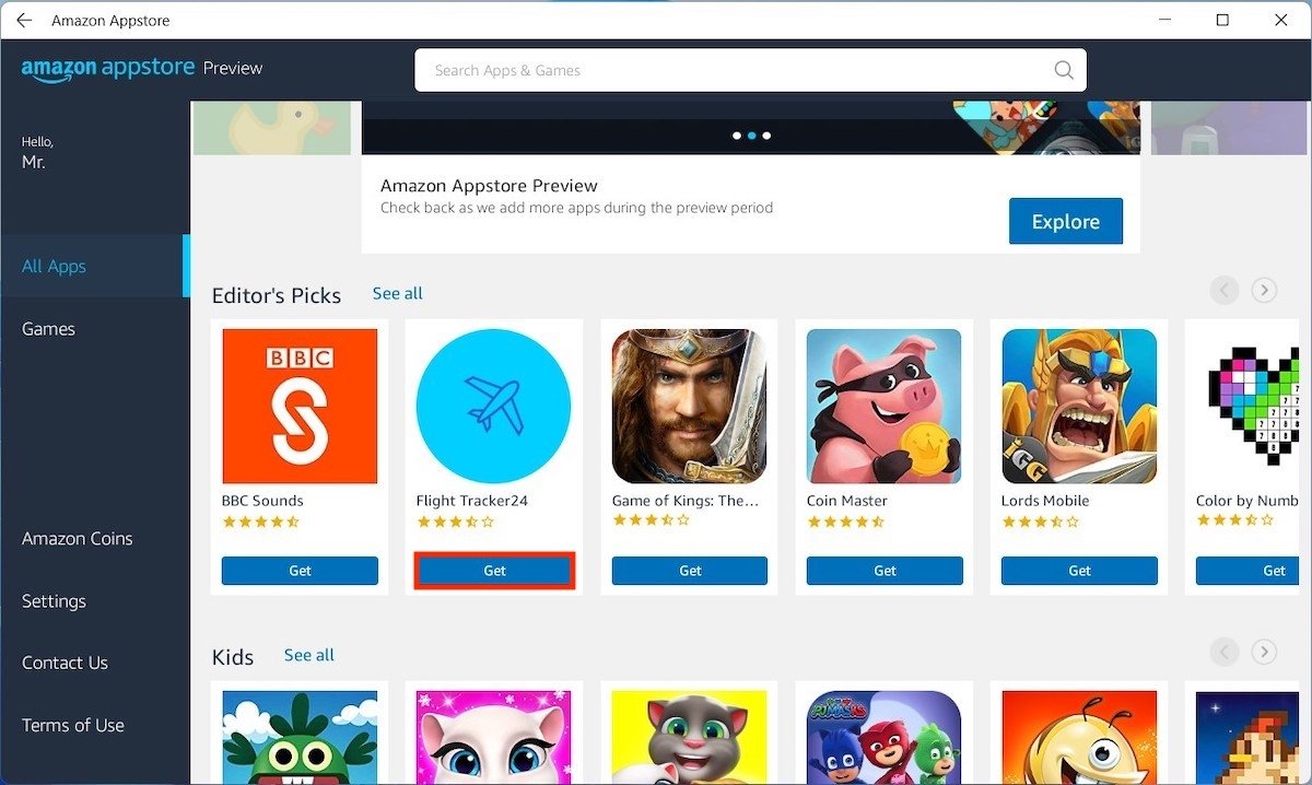 How to Download Android Apps from  Appstore on Windows 11