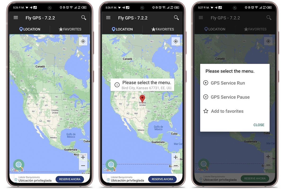 Télécharger Fly GPS gratuit pour Android