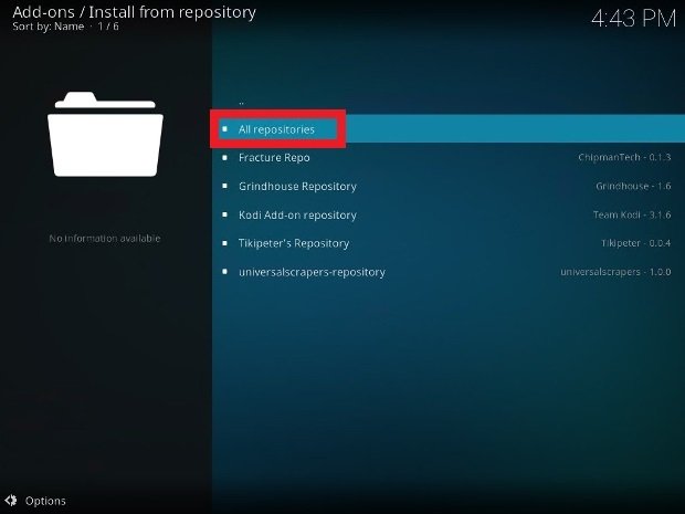 Войдите в All repositories