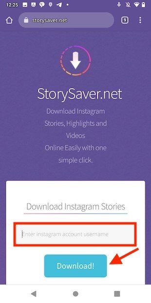 Storysaver.net App for Android - Download