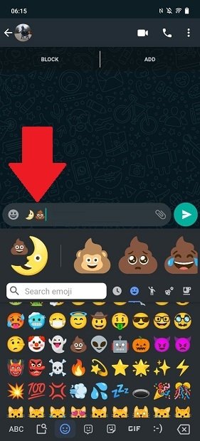 whatsapp emoticons combinations