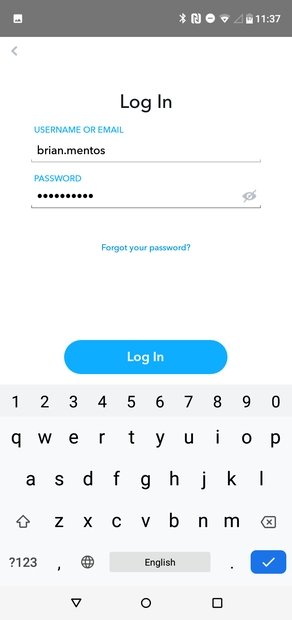 Enter your login details