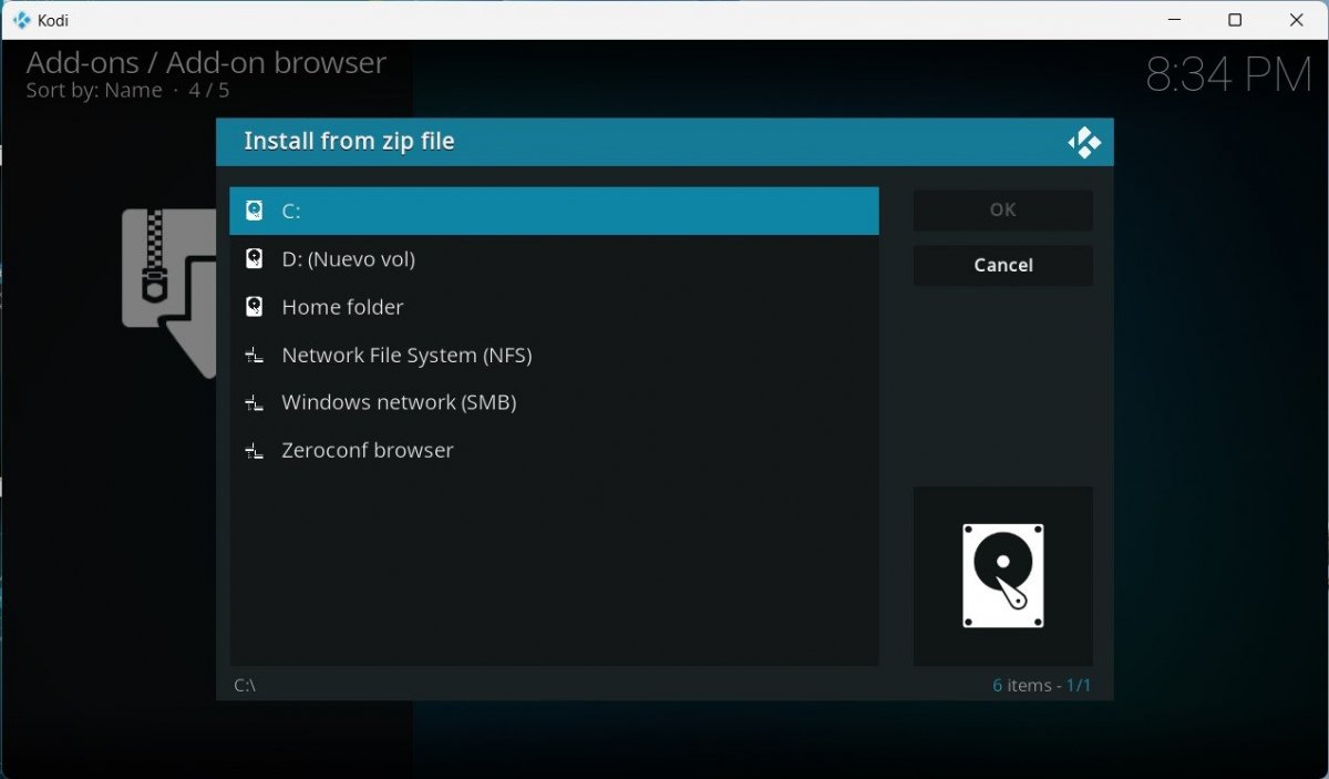 Esplora l'unità C o quella che desideri sul tuo PC