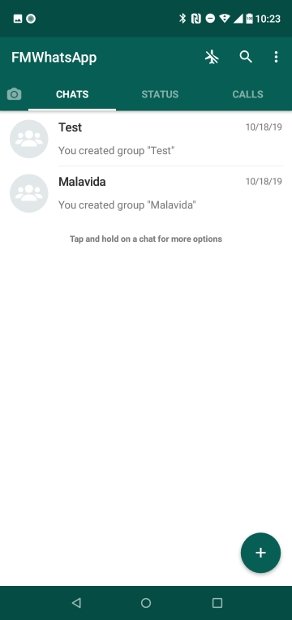 FMWhatsApp installé