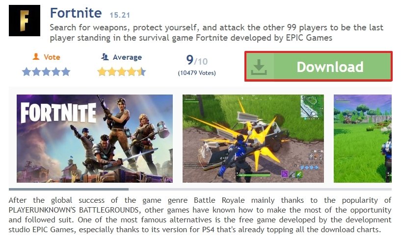 Cómo instalar Fortnite para PC