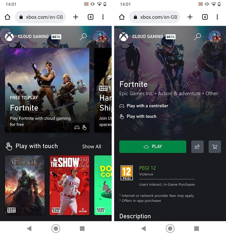 How to DOWNLOAD FORTNITE MOBILE Using XBOX CLOUD GAMING 