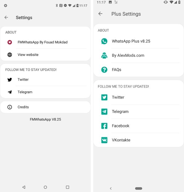 Fouad Mokdad - создатель FMWhatsApp, AlexMods - WhatsApp Plus