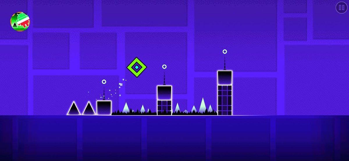 Geometry Dash is the perfect option for a quick game