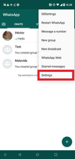 How To Create And Restore A Backup In Gbwhatsapp