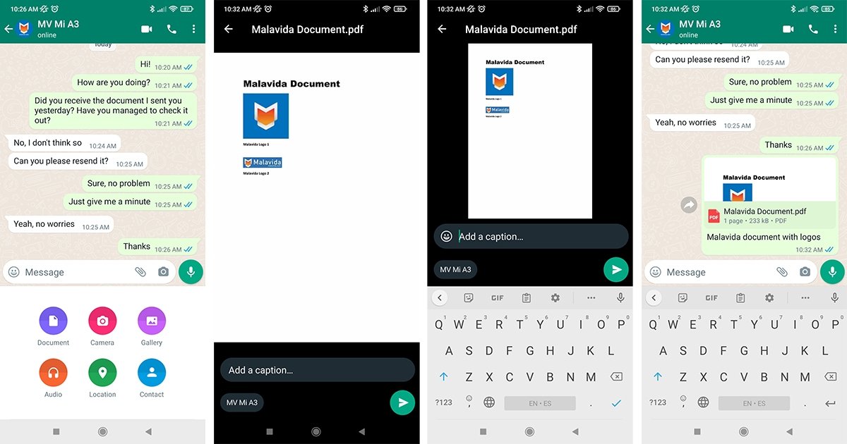 Guía para añadir comentarios a los documentos de WhatsApp