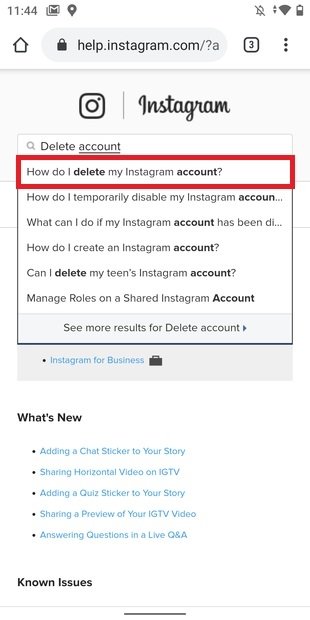 Guide to delete your account
