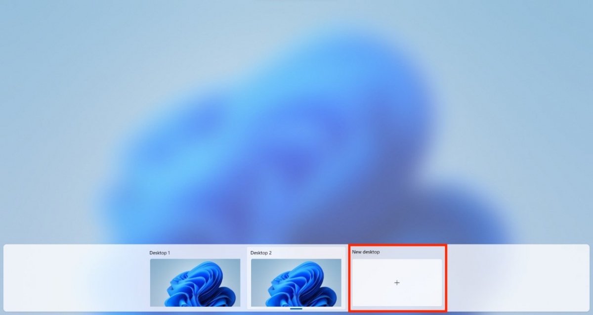 Cómo crear un nuevo escritorio