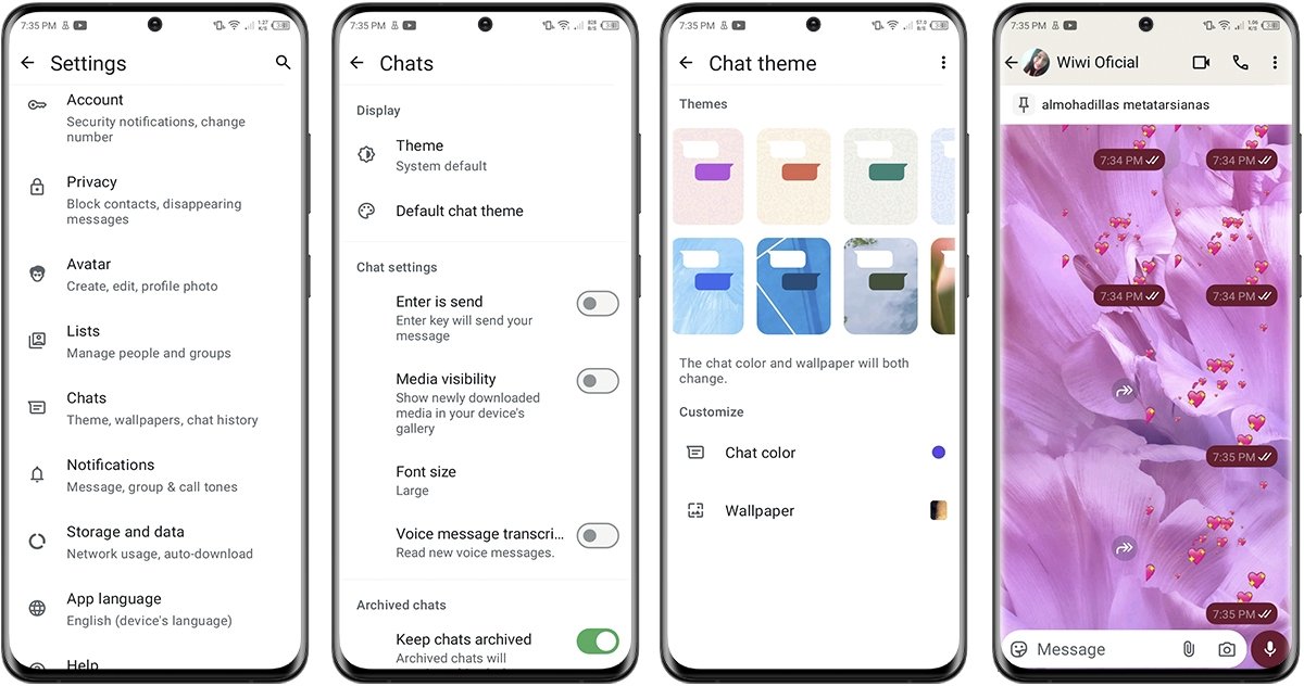 É assim que você pode personalizar o plano de fundo das suas conversas do WhatsApp