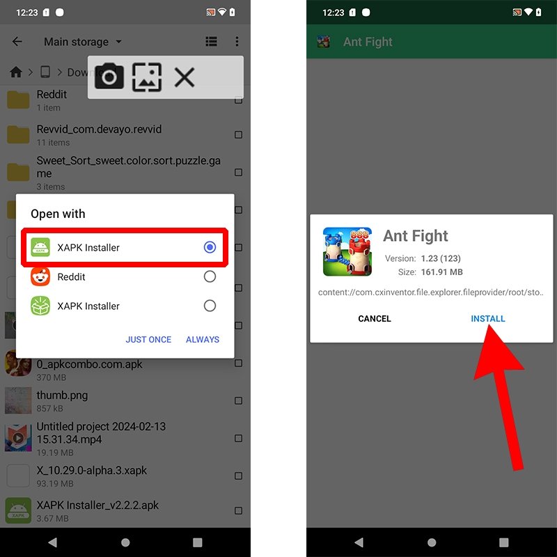 Come installare un file XAPK in Android