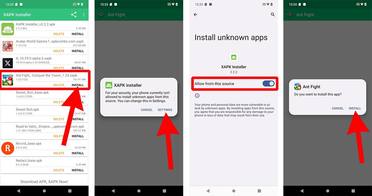 Como abrir e instalar um arquivo XAPK no Android