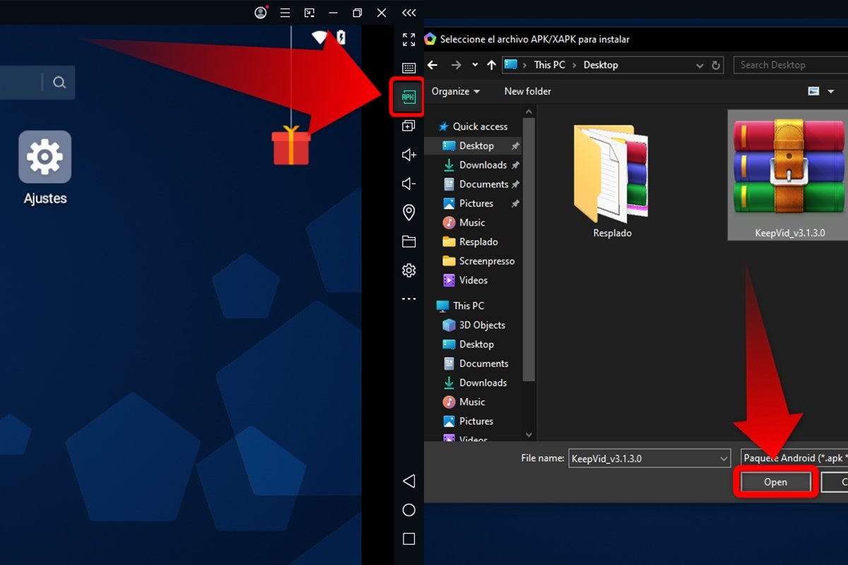 How To Open APK Files On A PC