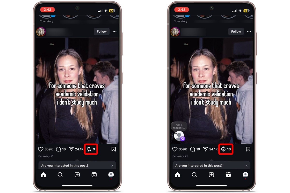 Comment reposter des photos et des vidéos sur Instagram - Fonctionnalité native